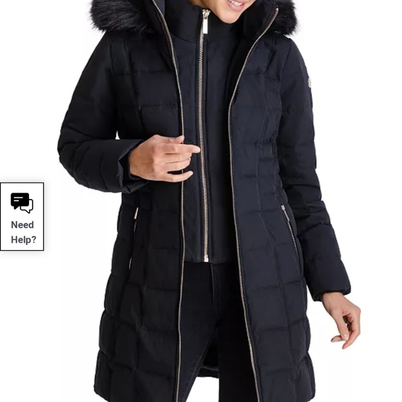 MICHAEL Michael Kors Jackets & Blazers - Michael Kors Navy Puffer Coat